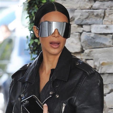 kim kardashian black givenchy sunglasses|Kim Kardashian Sunglasses Collection With Carolina .